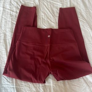 Lululemon Wunder Under High Rise Tight 25”